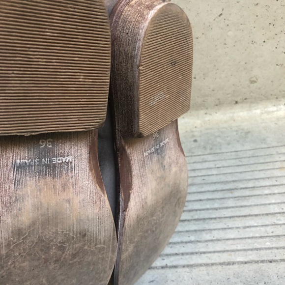 Free People Mont Blanc dove grey sandals - Picture 5 of 8